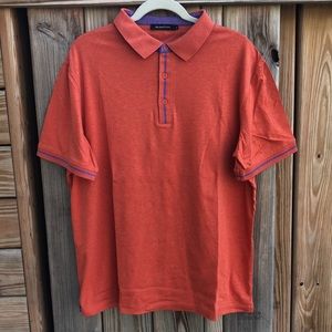 BUGATCHI Men’s Mercerized Cotton Polo